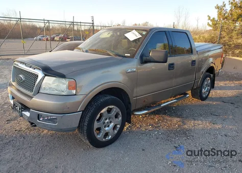 2004 Ford F-150 из США, поврежденный, VIN 1FTPW14504KD59559
